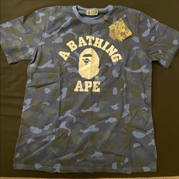 Bape 🐒 blue camo camouflage bathing ape - Picture 5 of 5